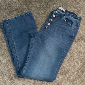 Kancan Flare button fly jeans sz 31